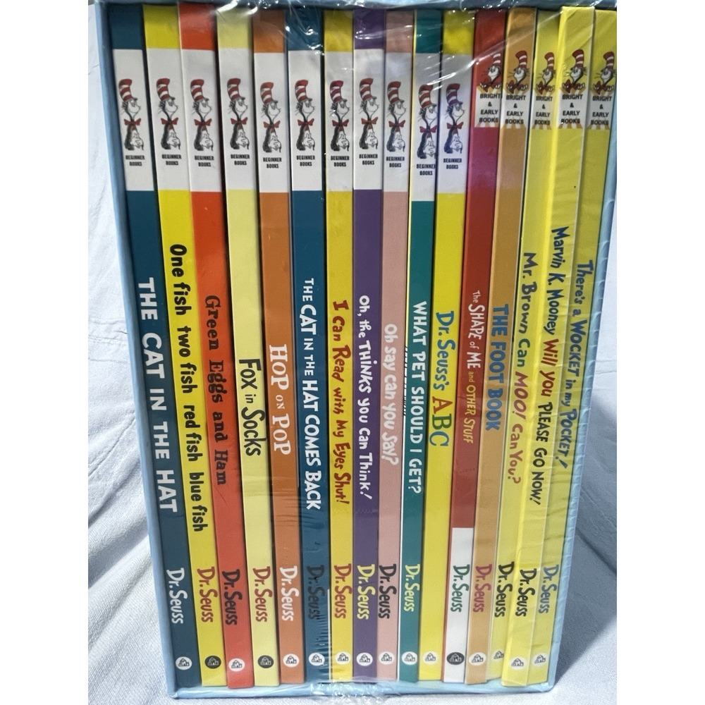 NEW Dr. Seuss Ultimate Beginning Reader Boxed Set Collection: 16 Books Hardcover